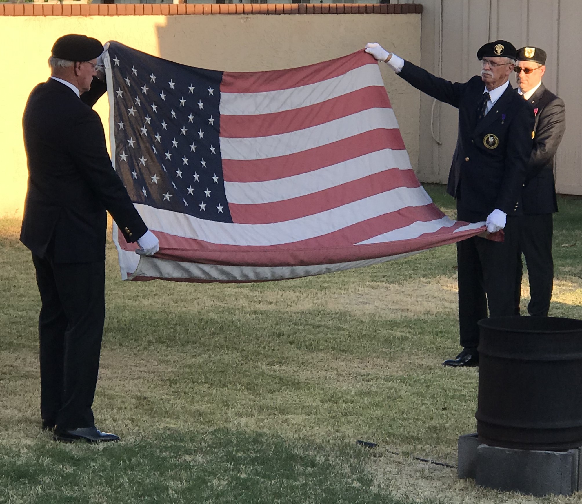 Flag Ceremony at Hall_2019